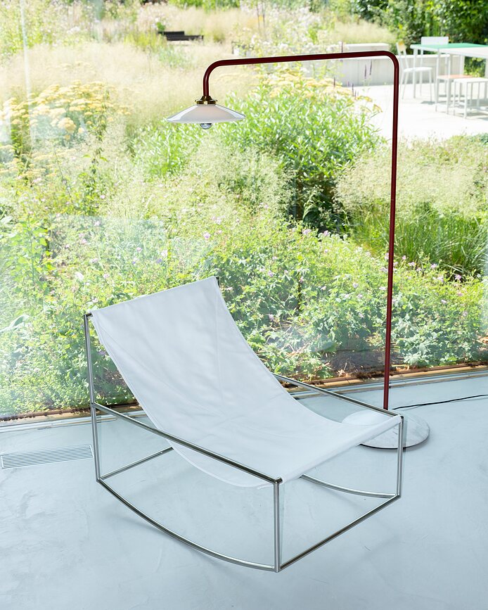 Stoječa svetilka Marble No1 141 cm, črna