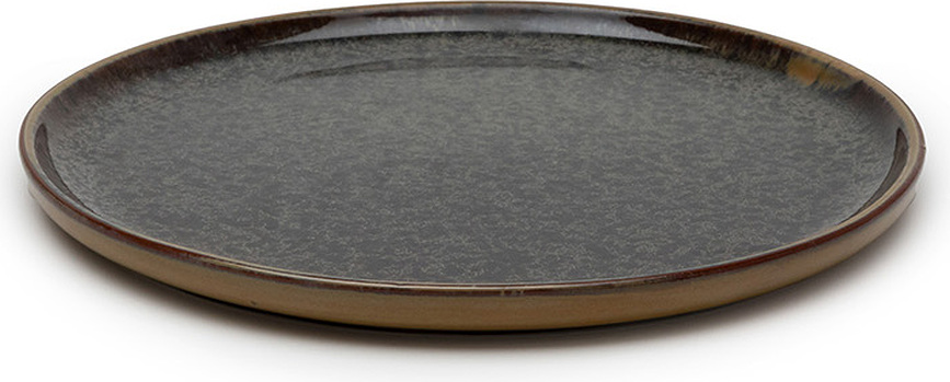 Surface Assiette à Déjeuner 21 cm, noir-gris