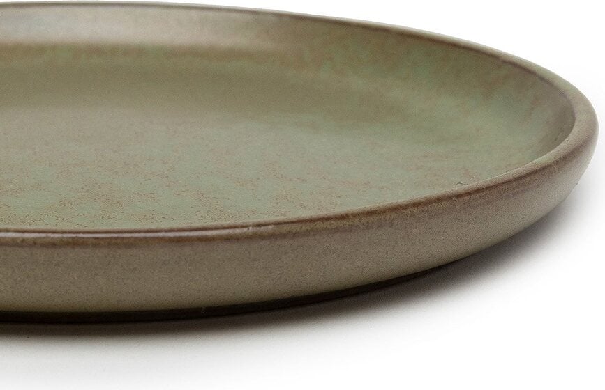 Surface Assiettes à Pain, 16 cm, noires et grises, Lot de 4