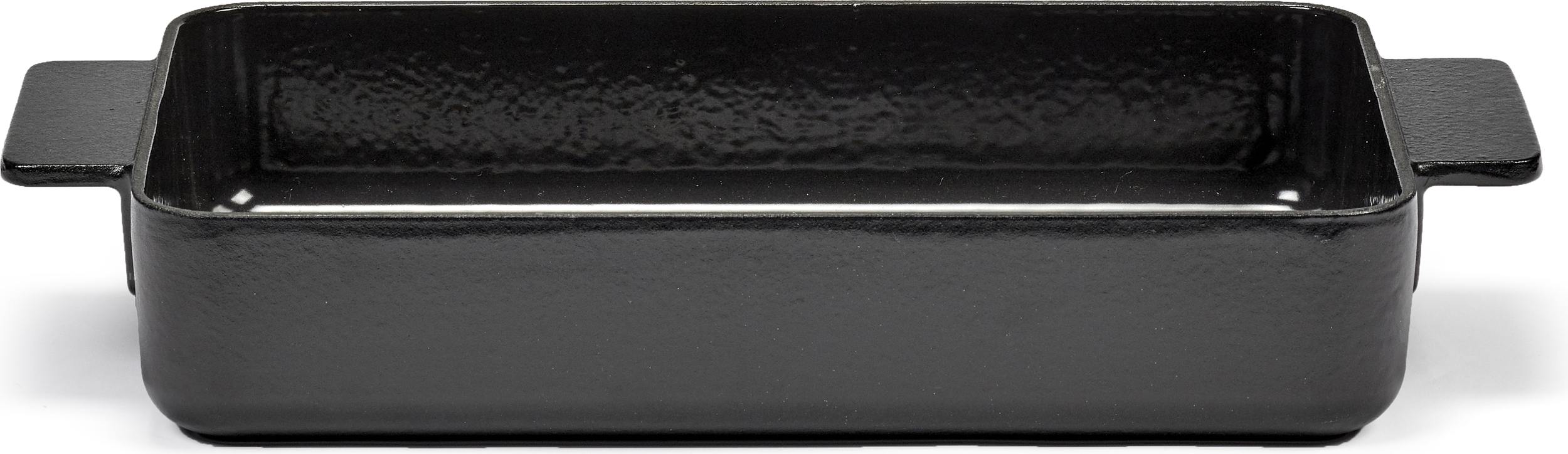 Edelstahl Bratpfannen Surface Auflaufform 38, 5 Cm, Schwarz
