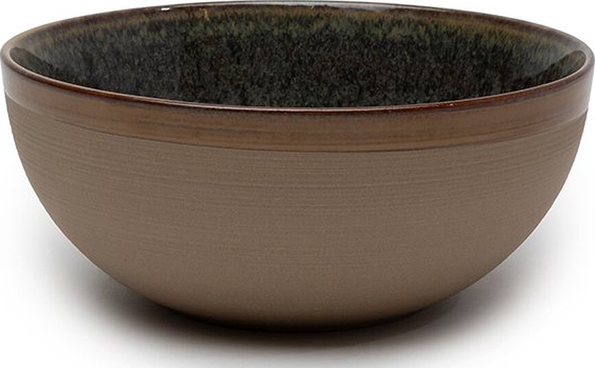 Surface Bols 19 cm, noirs et gris, Lot de 2