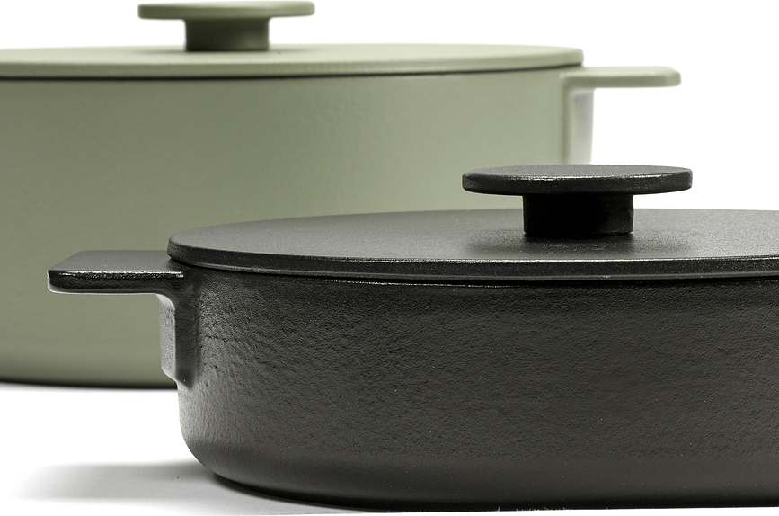 Surface Cocotte en fonte, 1,7 l, verte