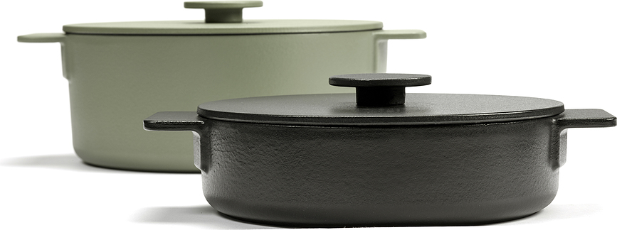 Surface Cocotte en fonte, 1,7 l, verte