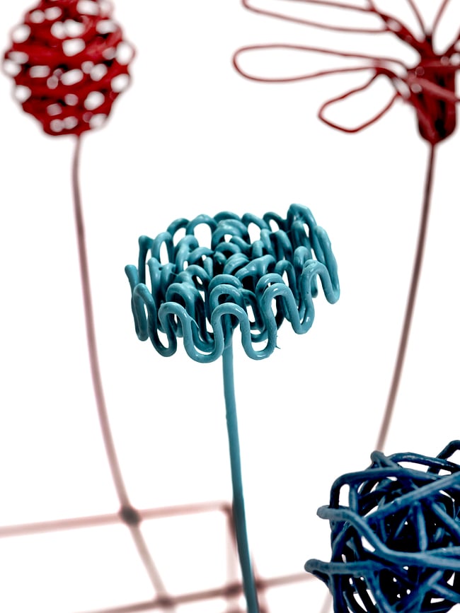 Surface Dekoracija cvijeće 9 kom.