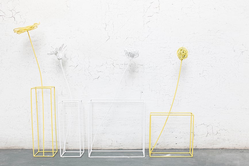 Surface Dekoracija cvijeće 9 kom.