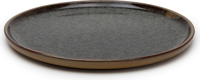 Surface Frühstücksteller 21 Cm, Schwarz-grau
