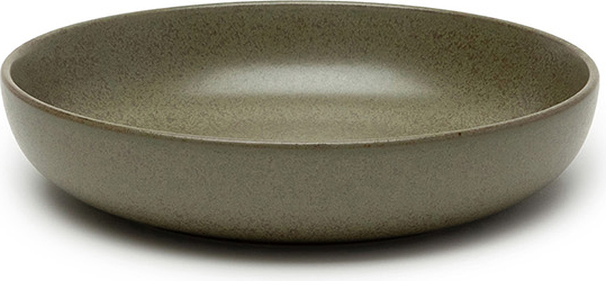 Surface Globok Krožnik, 19 cm, temno zelen