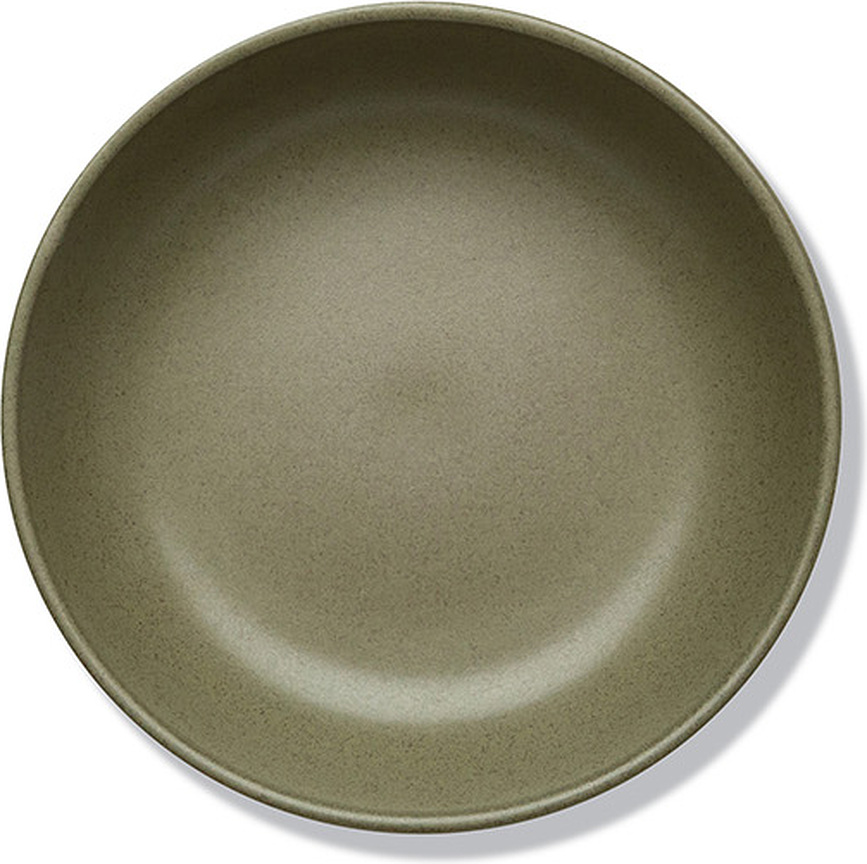 Surface Globok Krožnik, 16 cm, črno-siv