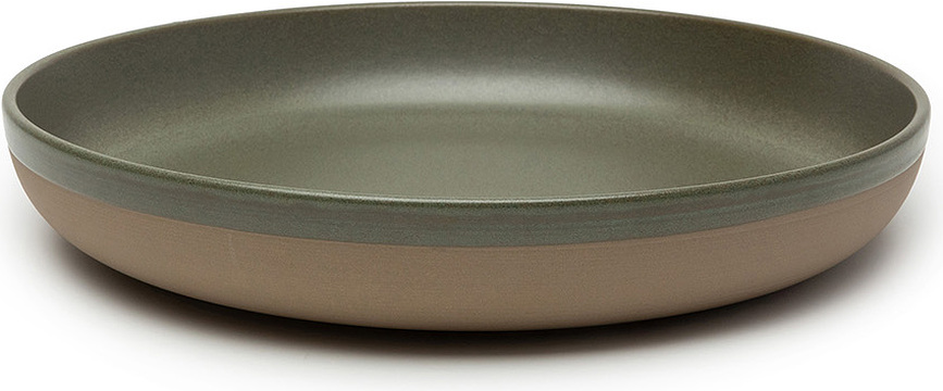 Surface Krožnik za serviranje, 32 cm, temno zelen