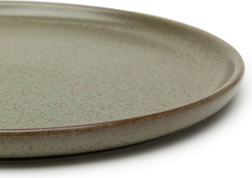 Surface Krožnik za zajtrk, 21 cm, črno-siv