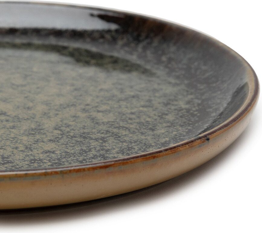 Surface Krožniki za kruh, 16 cm, črno-sivi, 4 kosi