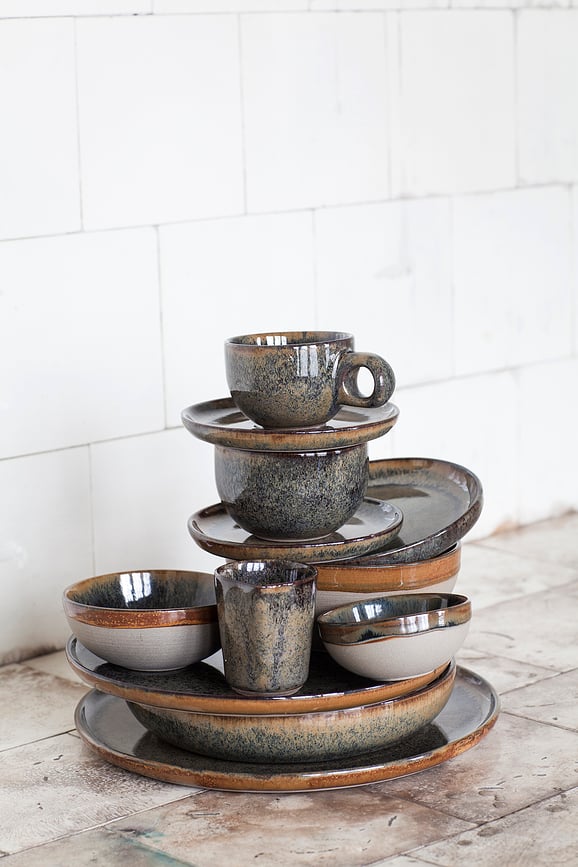 Surface Tanjur za posluživanje 32 cm hrđavi