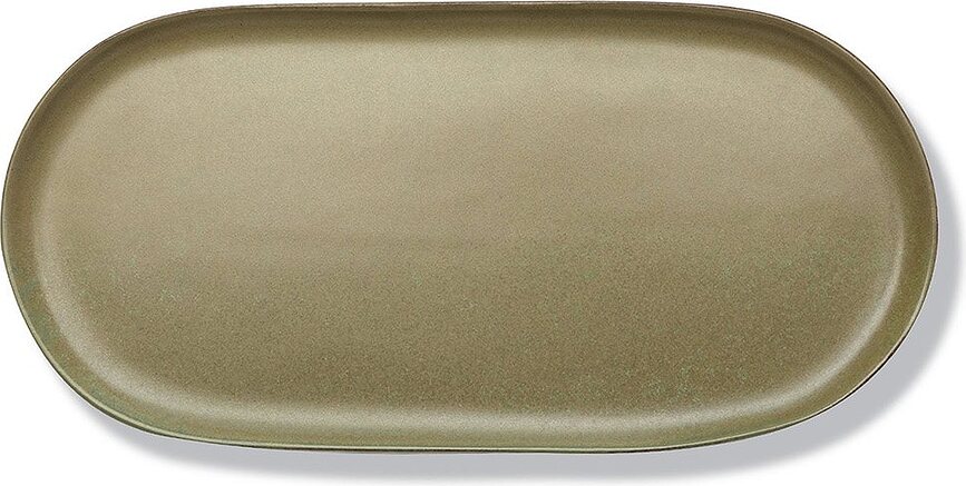 Surface Pladnji ovalni, 35,5 cm, temnozeleni, 4 kosi