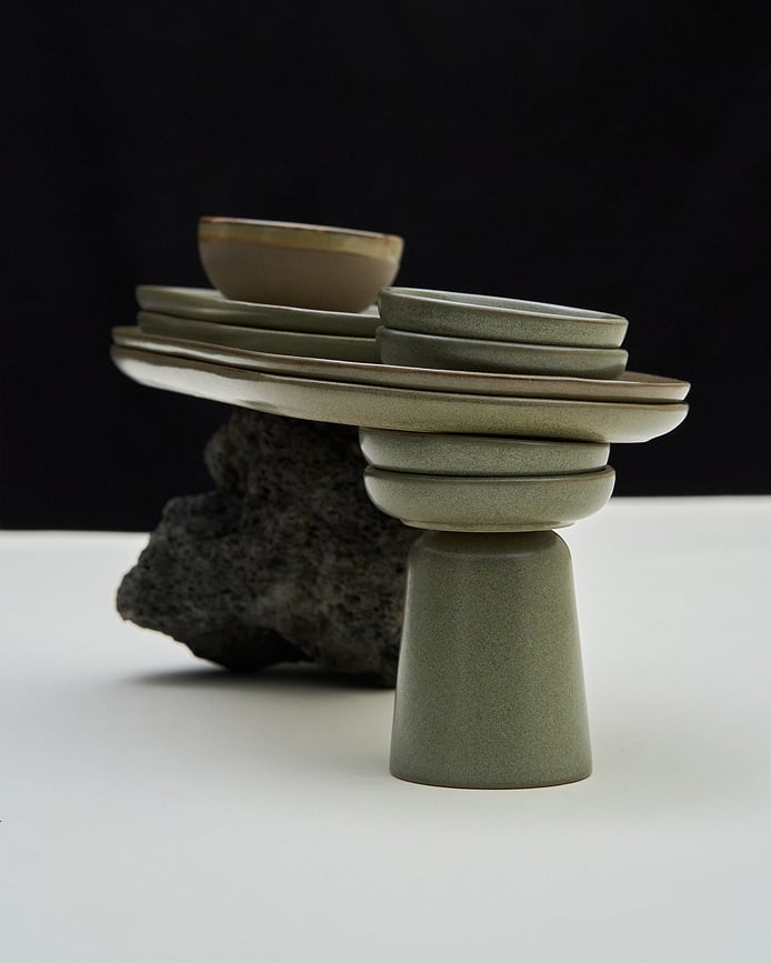 Surface Šalica 300 ml crno-siva