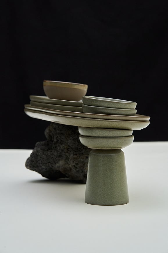 Surface Šalica za ristretto 90 ml tamnozelena