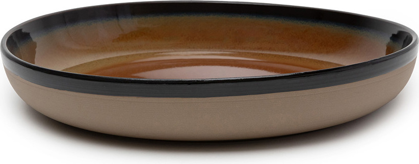 Snackteller Surface Servierteller 32 Cm, Rostfarben
