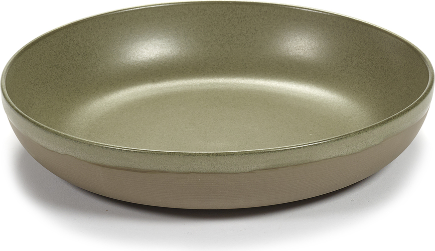 Surface Skleda za serviranje, 27 cm, temnozelena