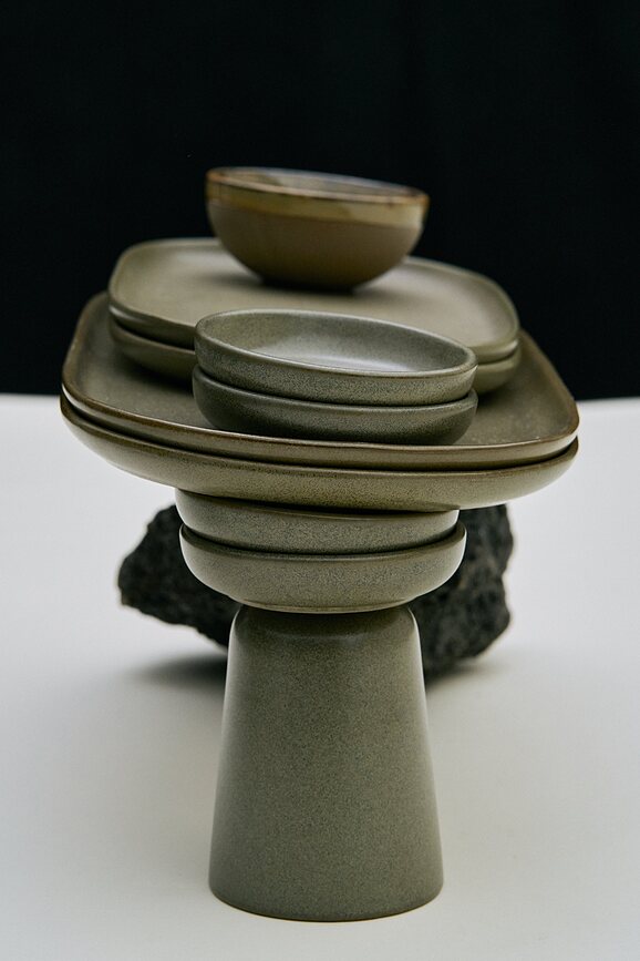 Surface Sklede, 15 cm, rjave, 4 kosi