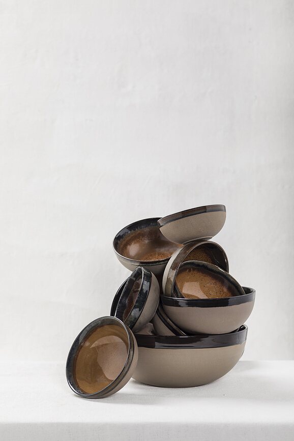 Surface Sklede, 15 cm, rjave, 4 kosi