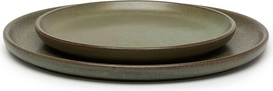 Surface Tanjur za kruh 16 cm crno-sivi