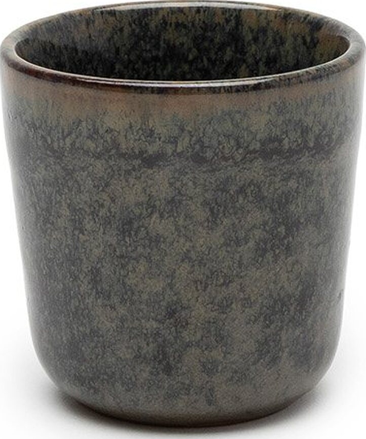 Surface Tasses à ristretto, 90 ml, noires et grises, Lot de 4