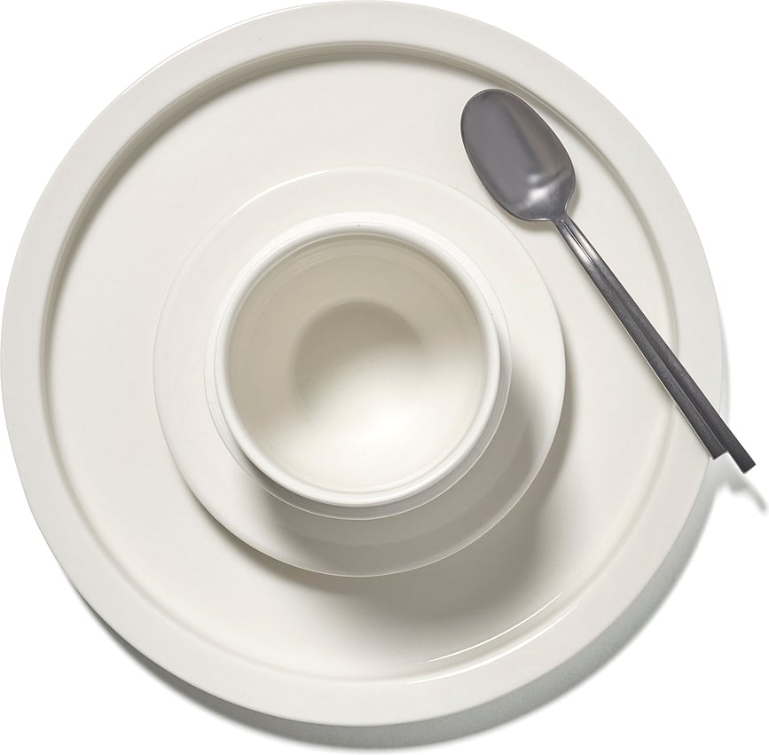 Tasse à espresso Dune 130 ml, blanche