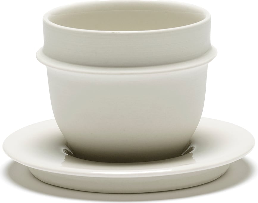 Tasse à espresso Dune 130 ml, blanche