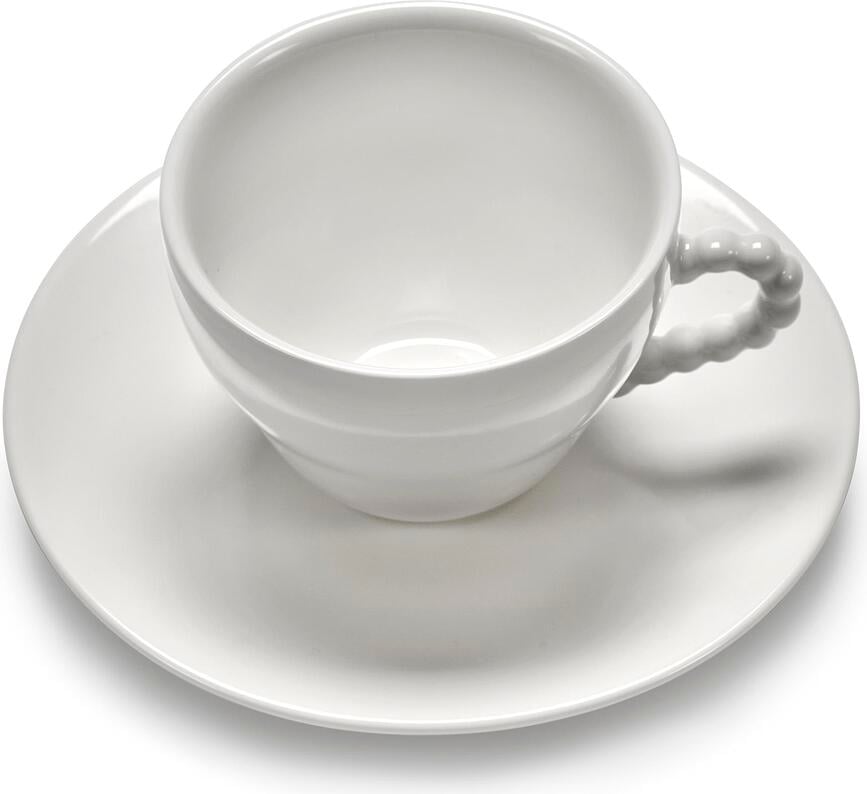 Tasse et soucoupe Les Objets Mouleversants 200 ml, bleu marine