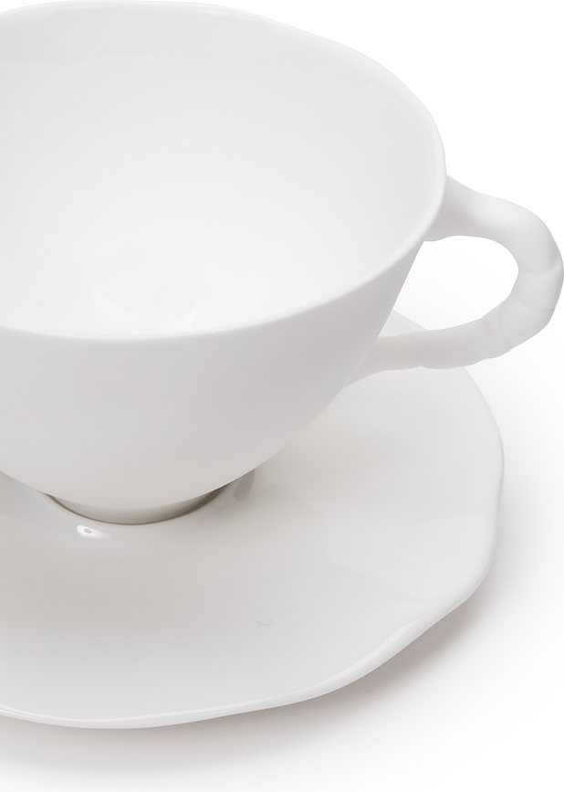 Taza con plato Perfect Imperfection, 280 ml, 2 piezas