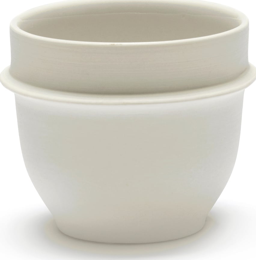 Taza de espresso Dune 130 ml, blanca