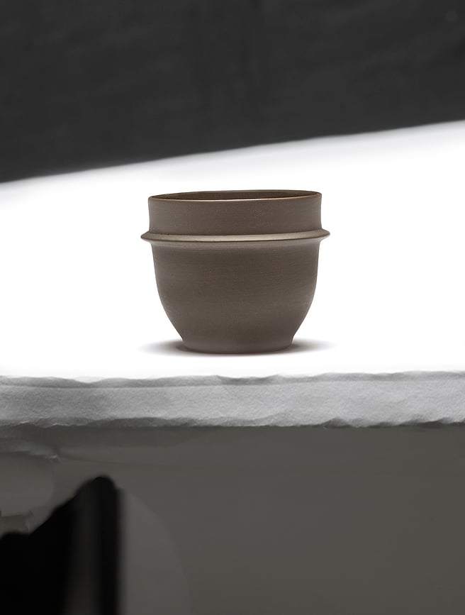 Taza de espresso Dune 130 ml, blanca