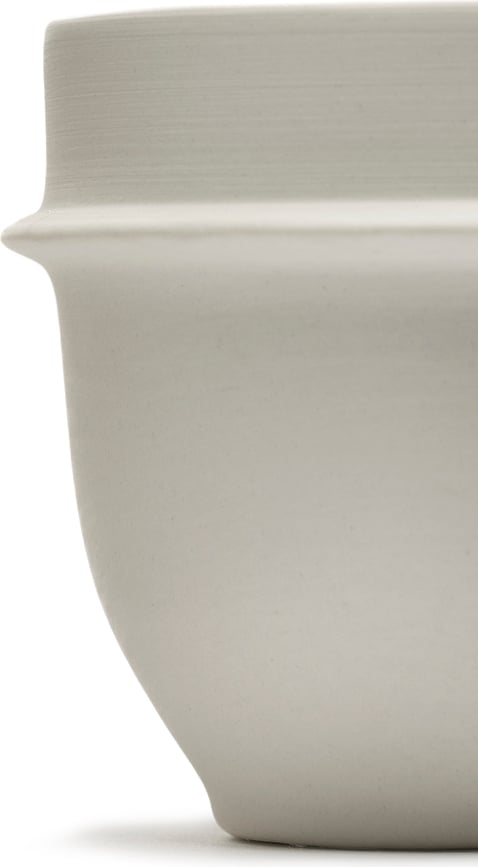 Taza de espresso Dune 130 ml, blanca