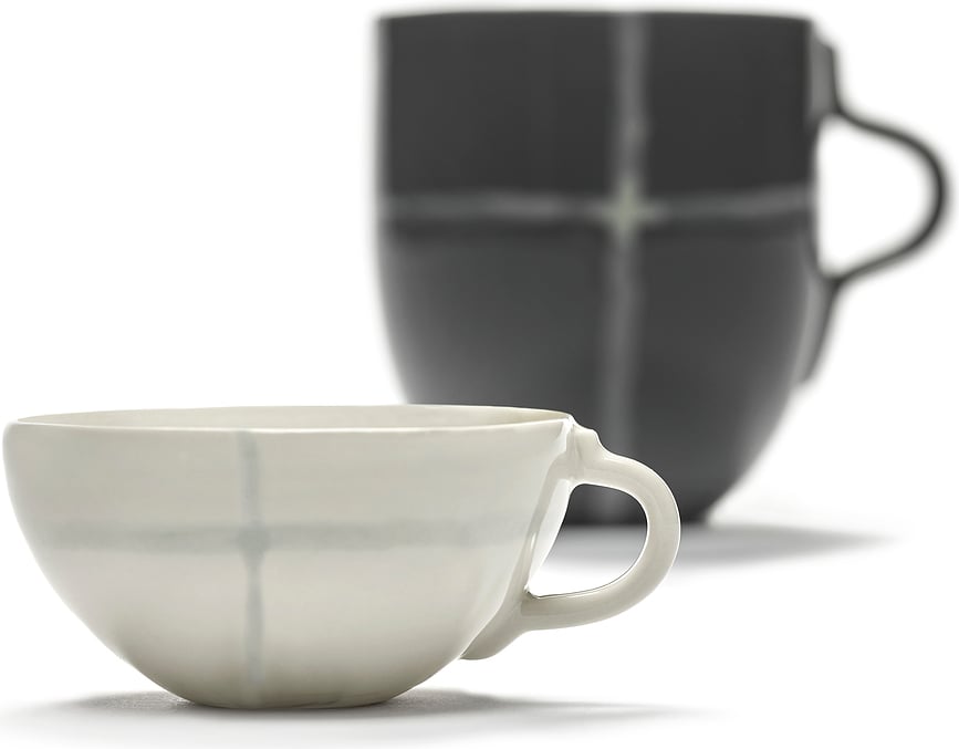 Taza de Espresso Zuma, 100 ml, negra