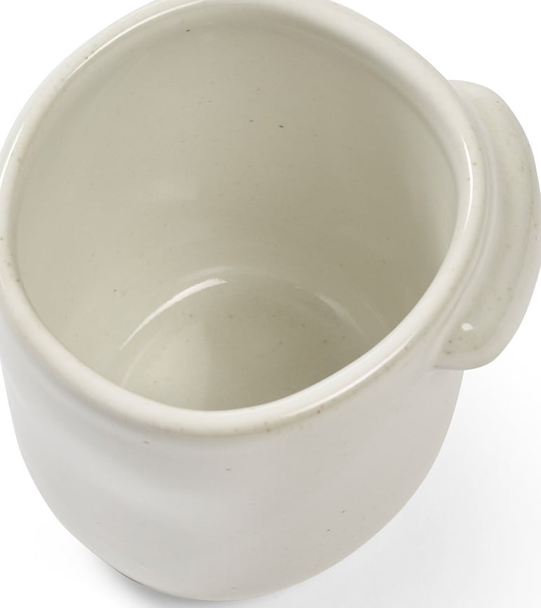 Taza Out of Lines 250 ml, marrón y negro