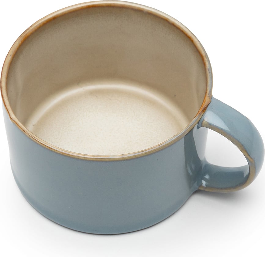 Taza Terres de Rêves, 190 ml, marrón y negro