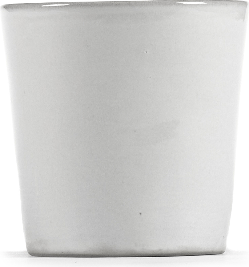 Taza de café sin asa La Mère, 130 ml, roja