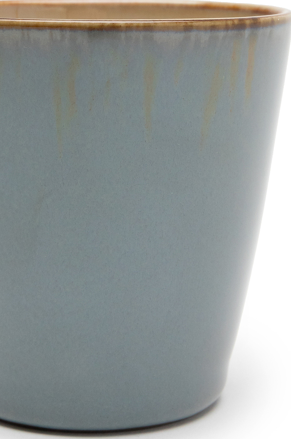 Taza Terres de Rêves, 180 ml, azul y rojo