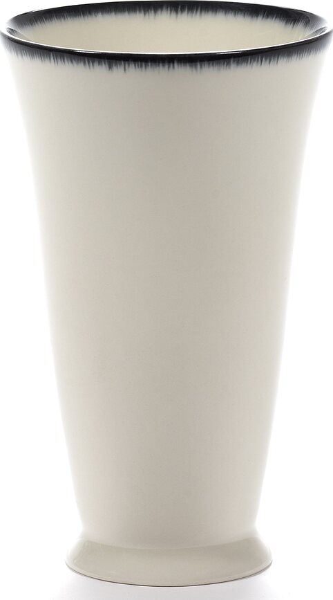 Tazas Dé A, 340 ml, blanco y negro, 2 unidades