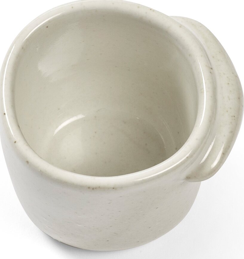 Tazas de café Out of Lines, 120 ml, marrón y negro, Pack de 2