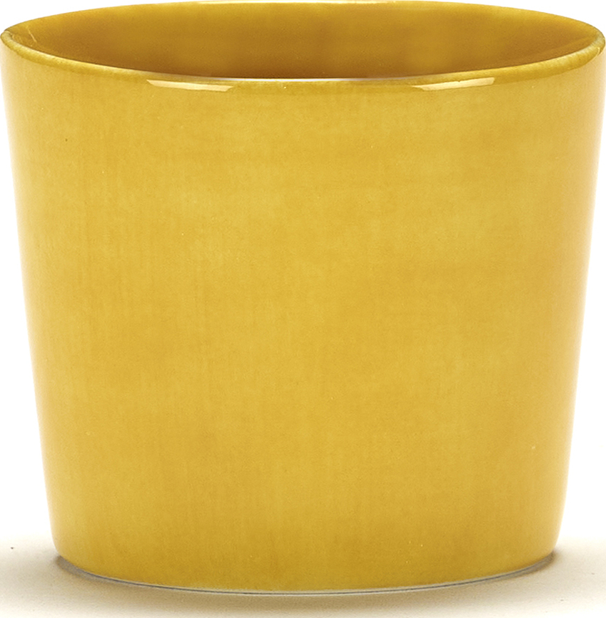 Tazas de Espresso Feast, 150 ml, amarillas, 4 unidades