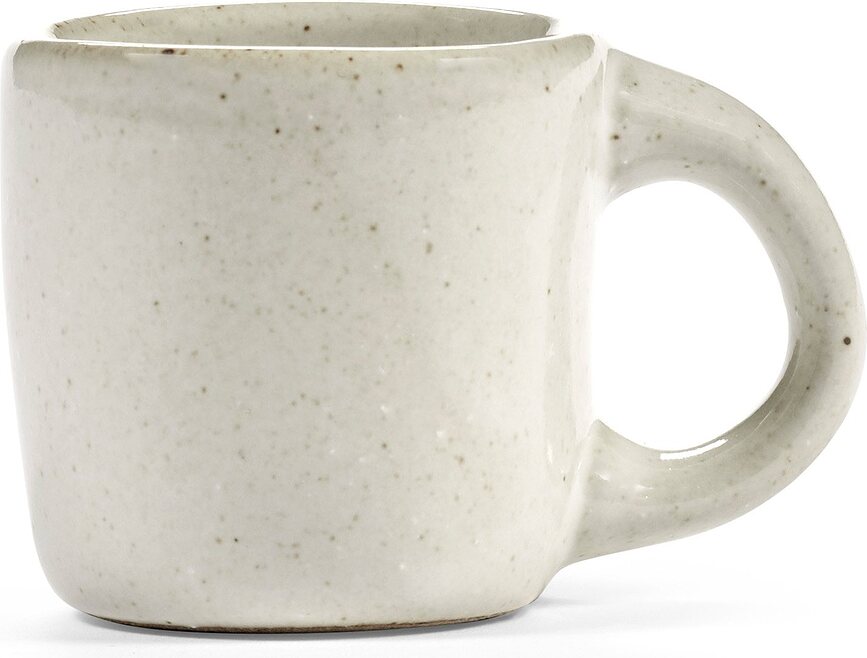 Tazas de espresso Out of Lines, 100 ml, marrón y negro, 2 unidades