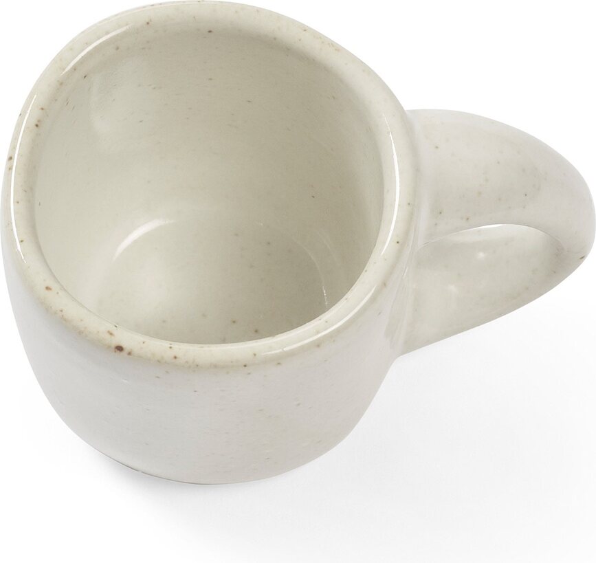 Tazas de espresso Out of Lines, 100 ml, marrón y negro, 2 unidades