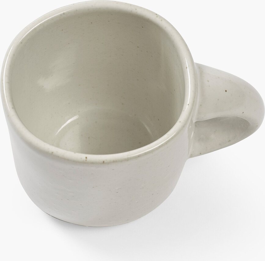 Tazas de café Out of Lines, 220 ml, marrón y negro, 2 unidades