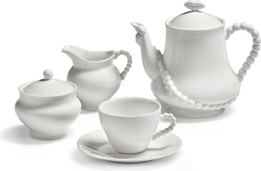 Teiera Les Objets Mouleversants bianca