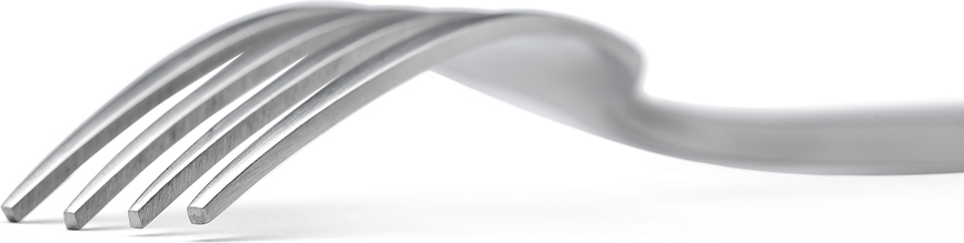 Tenedor de Mesa Dune, negro