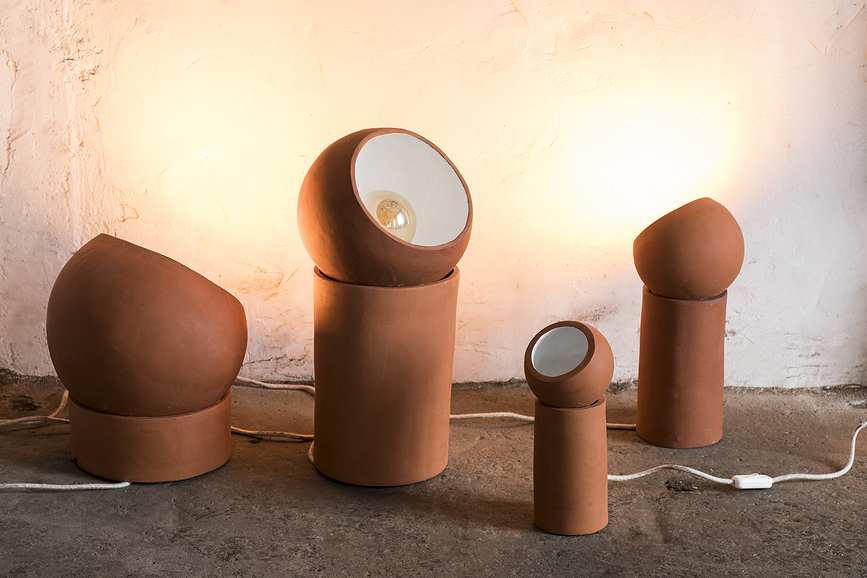 Terra Lampadaire, 36 cm