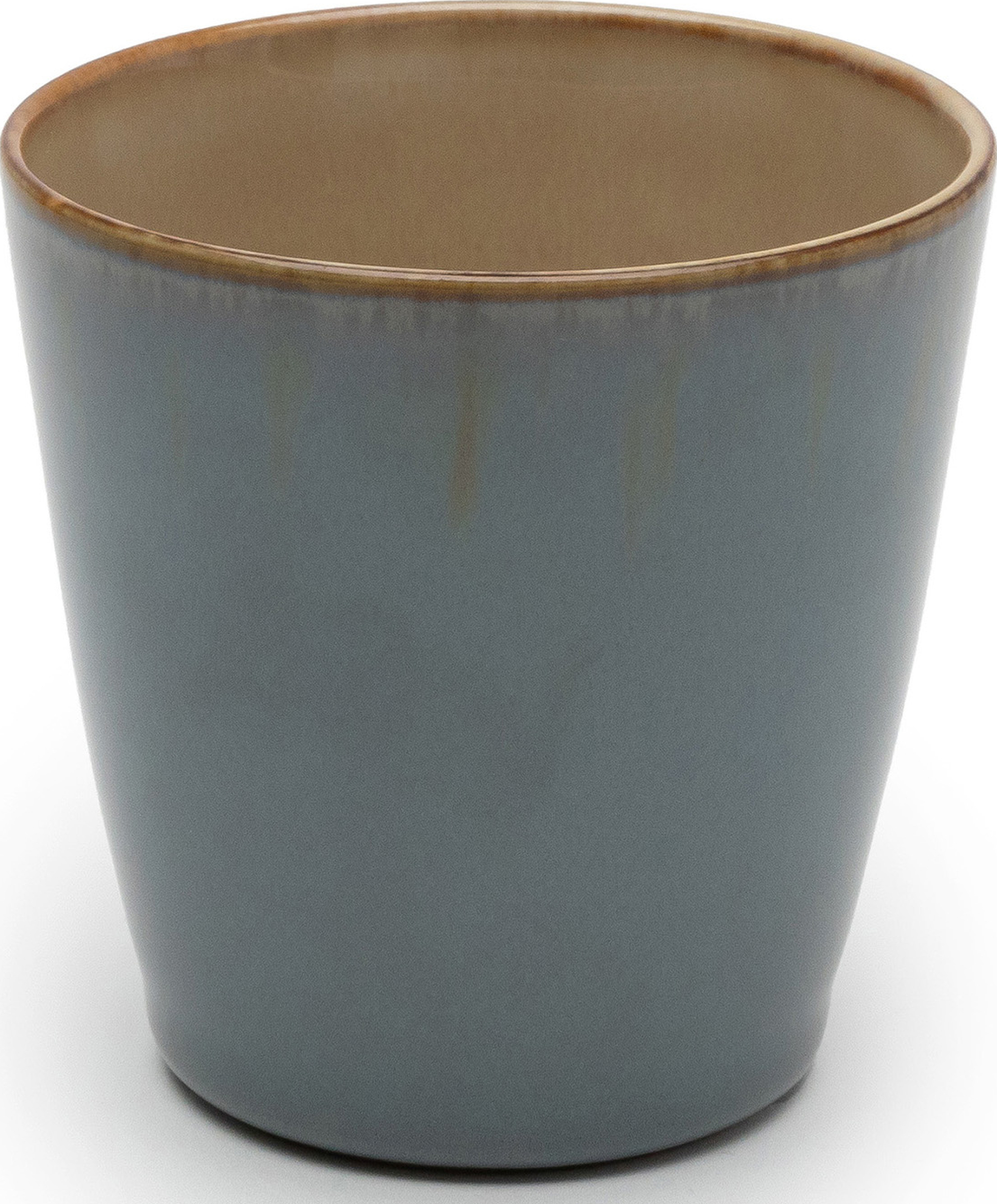 Keramik Becher Terres De Rêves Becher 180 Ml, Blau-beige