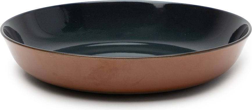 Terres de Rêves dyb tallerken 21 cm, rød-blå