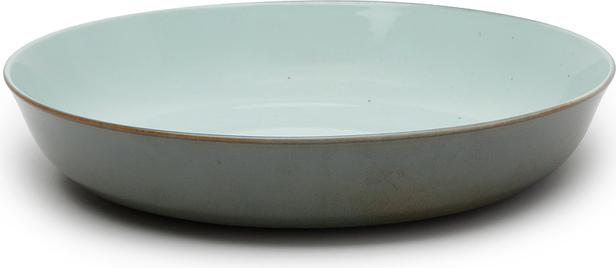 Terres de Rêves Globok Krožnik, 21 cm, svetlo moder