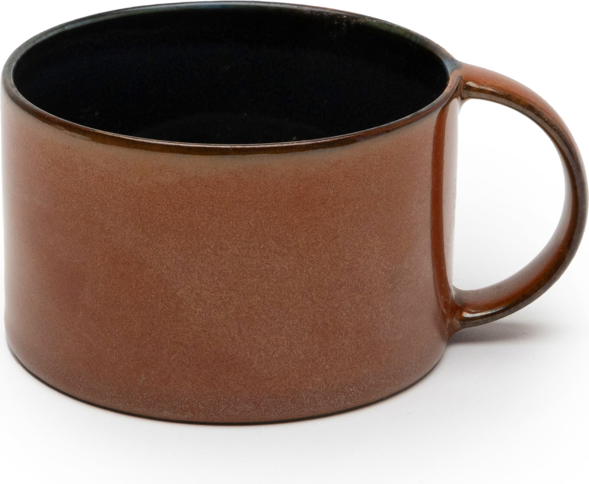 Terres de Rêves Kaffeebecher 190 ml, braun-schwarz